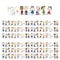 Eureka Peanuts Character Lineup Extra Wide Die-Cut Deco Trim, 72PK 846355 - alternate 1